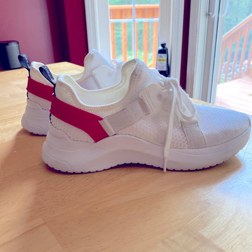 Calvin Klein white sneakers